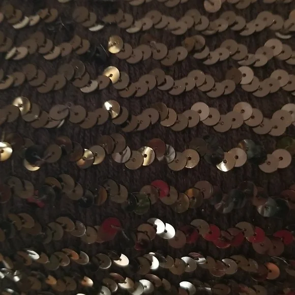 Strapless sequined top - Picture 5 of 7